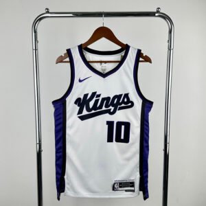Regata NBA Sacramento Kings – Sabonis #10 – Home – 2024/25 – Branca – Masculina