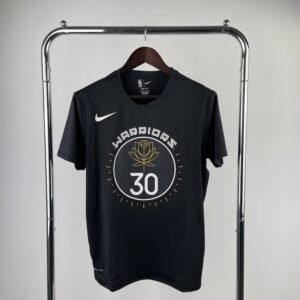 Regata NBA Golden State Warriors – Training Quick-Drying T-Shirt #30 – Preta – Masculina