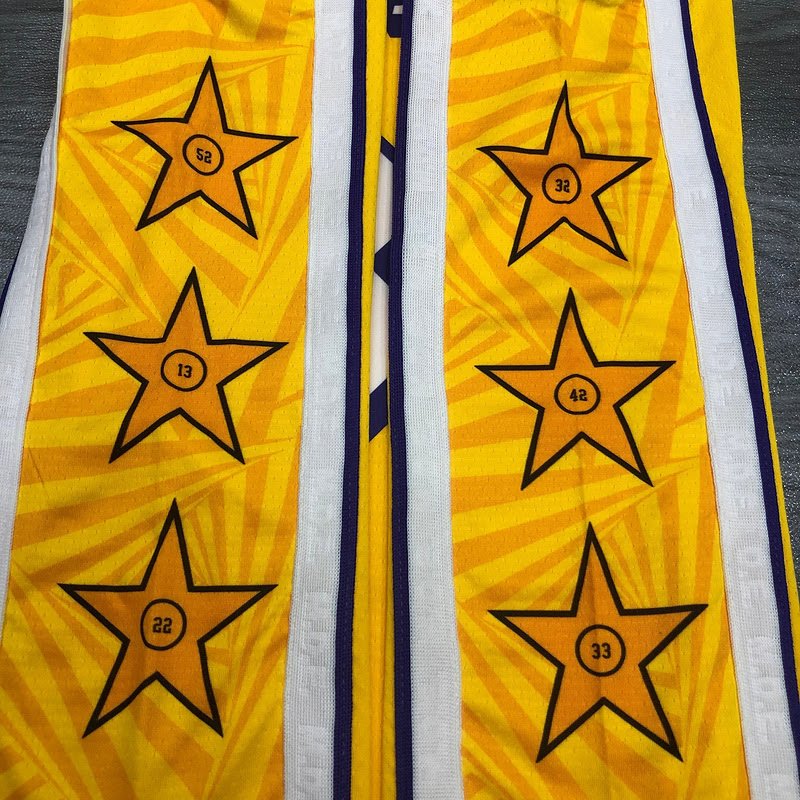Regata NBA Los Angeles Lakers – James #23 – Amarela – Masculina – Imagem 7
