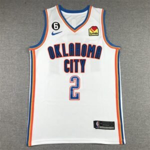 Regata NBA Oklahoma City Thunder – Alexander #2 – Branca – Masculina