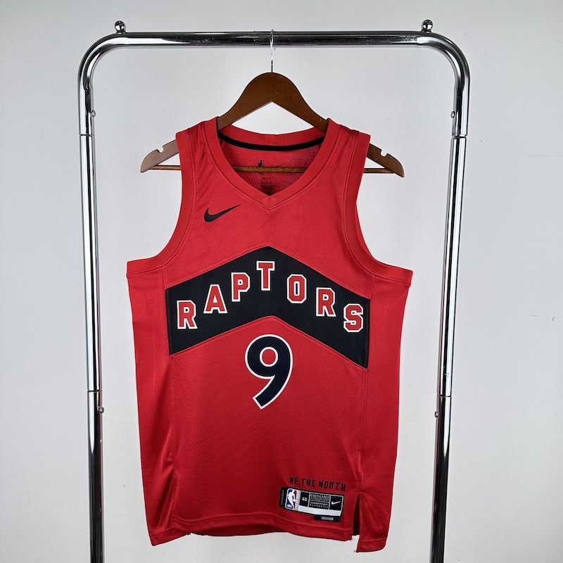 Regata NBA Toronto Raptors – Rd #9 – Away – Vermelha – Masculina