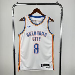 Regata NBA Oklahoma City Thunder – Rd #8 – Branca – Masculina
