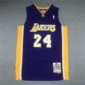 Regata NBA Los Angeles Lakers – Kobe Bryant Retro #24 – Roxa – Masculina