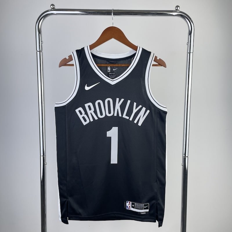 Regata NBA Brooklyn Nets – Icon Edition – 2022/23 – Preta – Masculina