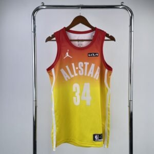 Regata NBA Milwaukee Bucks – All-Star #34 – 2023 – Amarela – Masculina