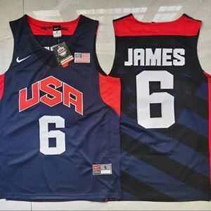 Regata NBA Los Angeles Lakers – Usa James #6 – 2012 – Masculina