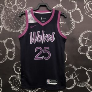 Regata NBA Minnesota Timberwolves – Rose #25 – Preta – Masculina