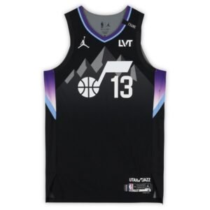 Regata NBA Utah Jazz – Walter Clayton Jr. #13 – Game Used – Preta – Masculina