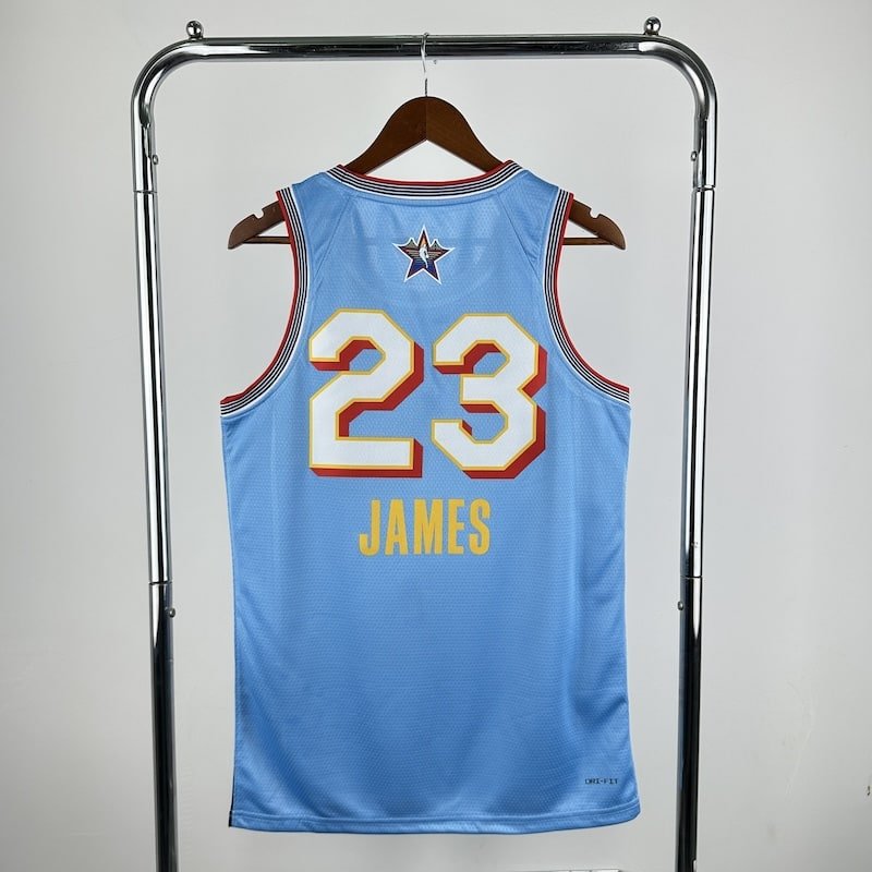 Regata NBA Los Angeles Lakers – Lebron James #23 – 2025 – Azul – Masculina – Imagem 2