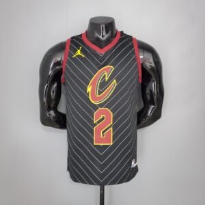 Regata NBA Cleveland Cavaliers – Irving #2 – 2021 – Preta – Masculina