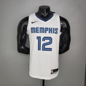 Regata NBA Memphis Grizzlies – Orantt #12 – City Edition – Branca – Masculina
