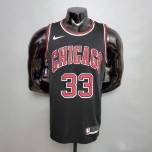 Regata NBA Chicago Bulls – Pippen #33 – Preta – Masculina
