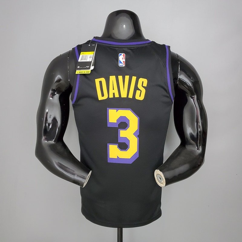 Regata NBA Los Angeles Lakers – 2021 – Preta – Masculina – Imagem 2