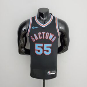 Regata NBA Sacramento Kings – Williams #55 – City Edition – 2021 – Preta – Masculina