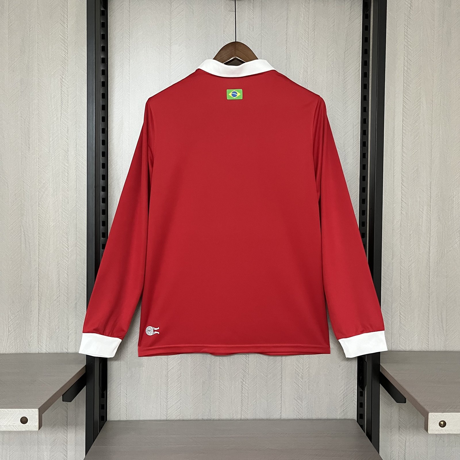 Retro long sleeve 2006 Brazil International home S-XXL - Imagem 2