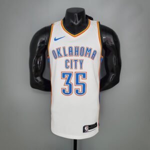 Regata NBA Oklahoma City Thunder – Durant #35 – Branca – Masculina