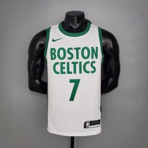 Regata NBA Boston Celtics – Brown #7 – City Edition – Branca – Masculina