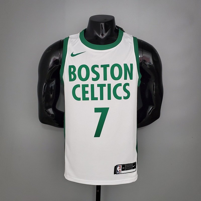 Regata NBA Boston Celtics – Brown #7 – City Edition – Branca – Masculina