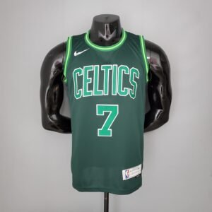 Regata NBA Boston Celtics – Brown #7 – 2021 – Verde – Masculina