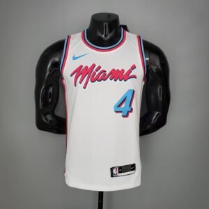 Regata NBA Miami Heat – Oladipo #4 – Branca – Masculina