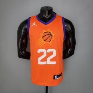 Regata NBA Phoenix Suns – Ayton #22 – 2021 – Laranja – Masculina