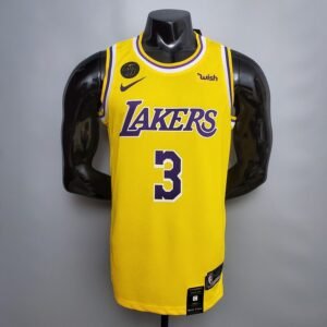 Regata NBA Los Angeles Lakers – Davis #3 – Amarela – Masculina