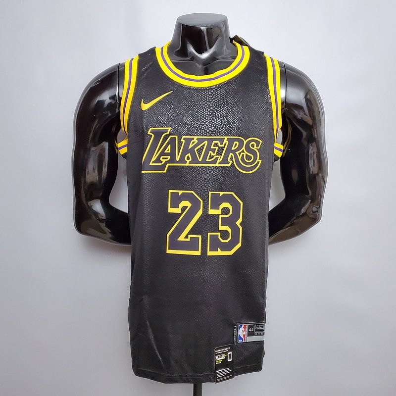Regata NBA Los Angeles Lakers – James #23 – Preta – Masculina