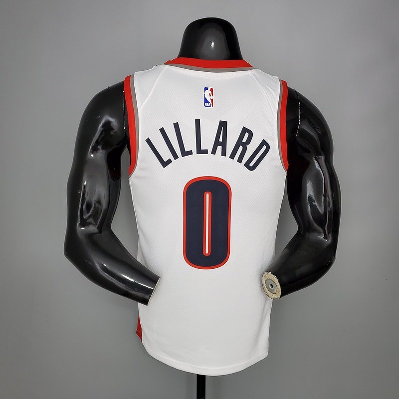 Regata NBA Portland Trail Blazers – Home – 2021 – Branca – Masculina – Imagem 2