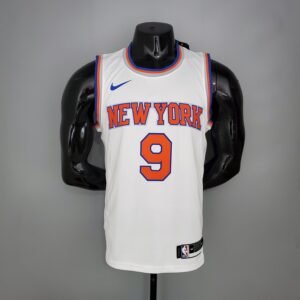 Regata NBA New York Knicks – Barrett #9 – 2021 – Branca – Masculina