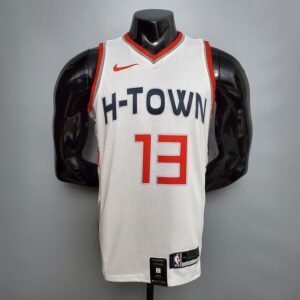 Regata NBA Houston Rockets – Harden #13 – City Edition – Branca – Masculina