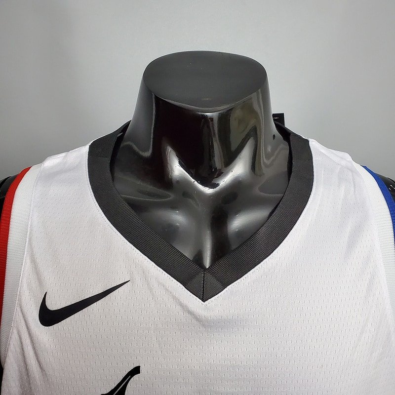 Regata NBA Los Angeles Clippers – George #13 – Branca – Masculina – Imagem 3
