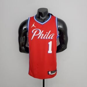 Regata NBA Philadelphia 76ers – Harden #1 – Vermelha – Masculina