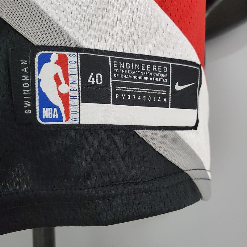Regata NBA Portland Trail Blazers – Anthony #00 – Home – 2021 – Preta – Masculina – Imagem 3