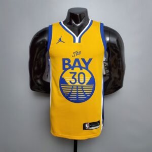 Regata NBA Golden State Warriors – Curry #30 – Amarela – Masculina