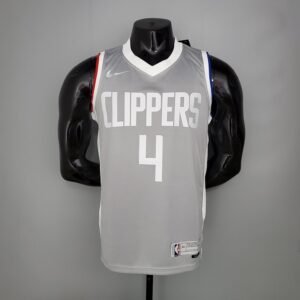 Regata NBA Los Angeles Clippers – Rondo #4 – 2021 – Cinza – Masculina