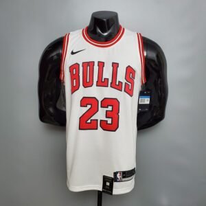 Regata NBA Chicago Bulls – Jordan #23 – Branca – Masculina