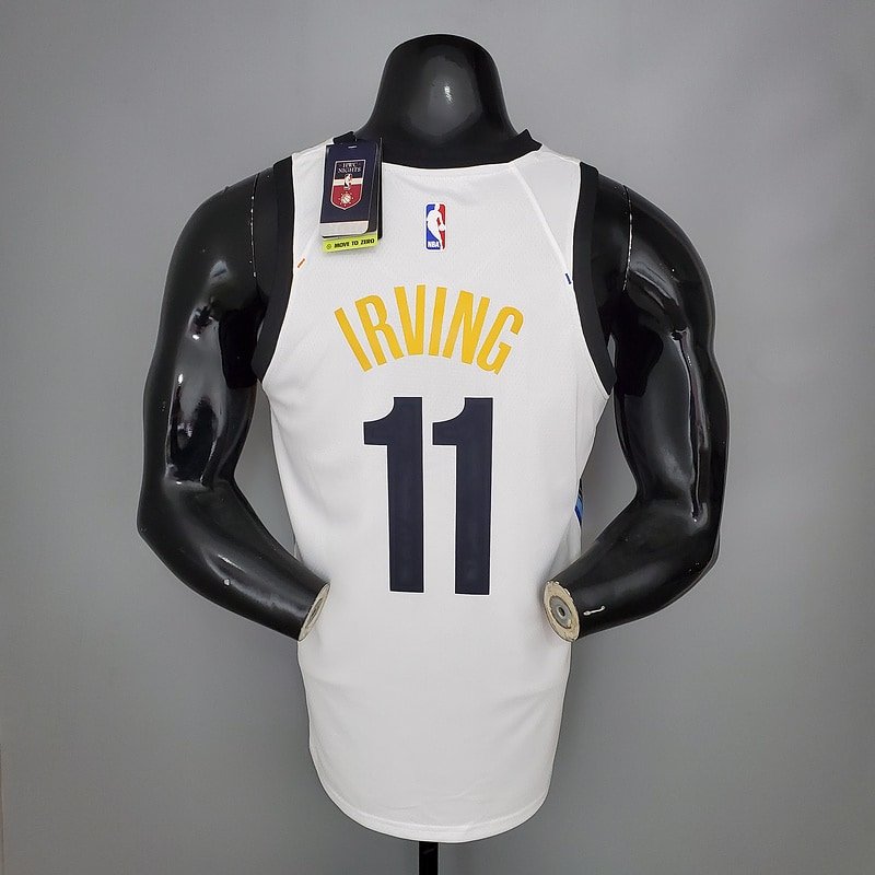Regata NBA Brooklyn Nets – Irving #11 – Branca – Masculina – Imagem 2