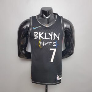 Regata NBA Brooklyn Nets – Durant #7 – City Edition – Preta – Masculina
