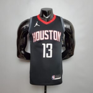 Regata NBA Houston Rockets – Jordan Harden #13 – City Edition – Preta – Masculina