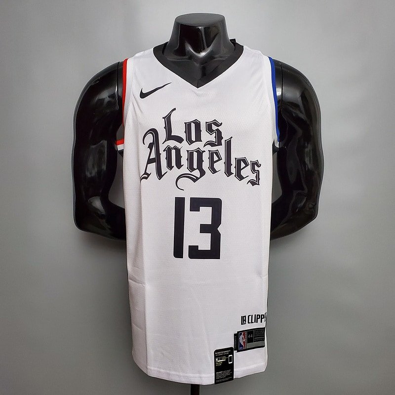 Regata NBA Los Angeles Clippers – George #13 – Branca – Masculina