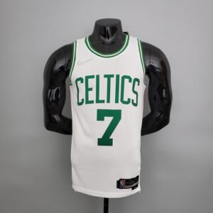 Regata NBA Boston Celtics – Th Anniversary Brown #7 – Branca – Masculina