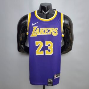 Regata NBA Los Angeles Lakers – James #23 – Roxa – Masculina