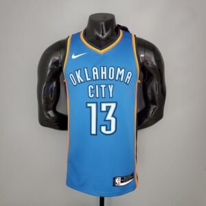 Regata NBA Oklahoma City Thunder – George #13 – Azul – Masculina