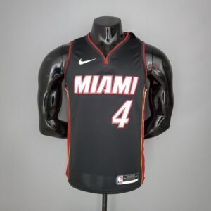Regata NBA Miami Heat – Oladipo #4 – Preta – Masculina