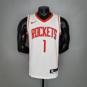 Regata NBA Houston Rockets – Mcgrady #1 – 2021 – Branca – Masculina