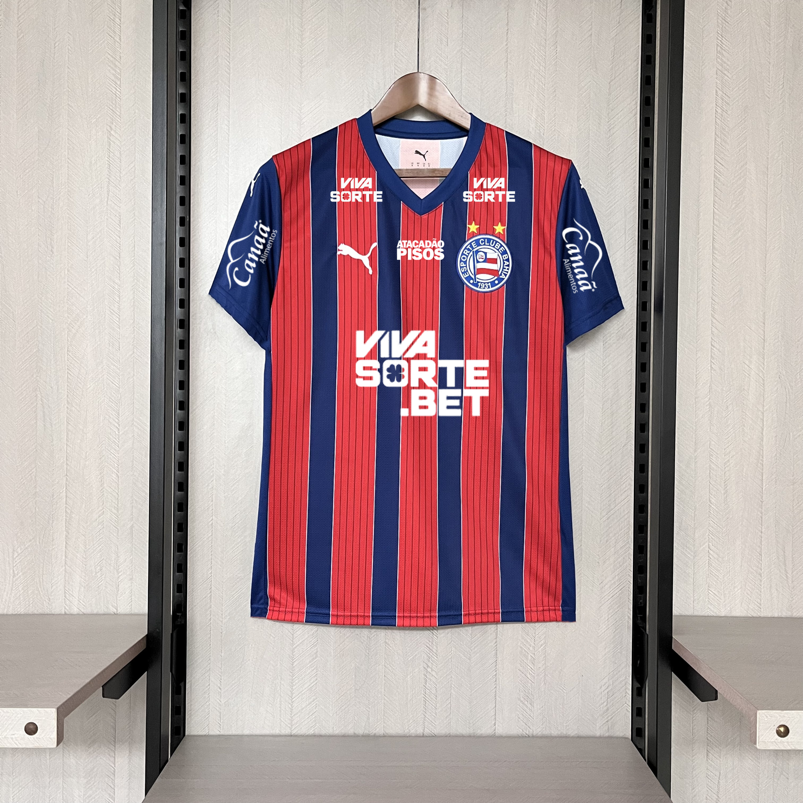 2025/26 Bahia Away All Sponsors S-XXXXL - Imagem 3