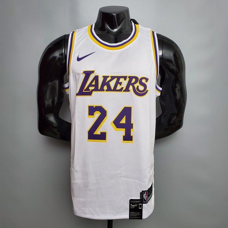 Regata NBA Los Angeles Lakers – Bryant #24 – Branca – Masculina