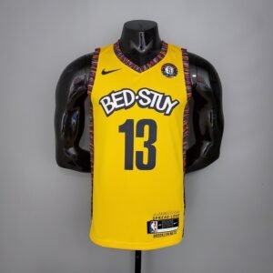 Regata NBA Brooklyn Nets – Harden #13 – Amarela – Masculina