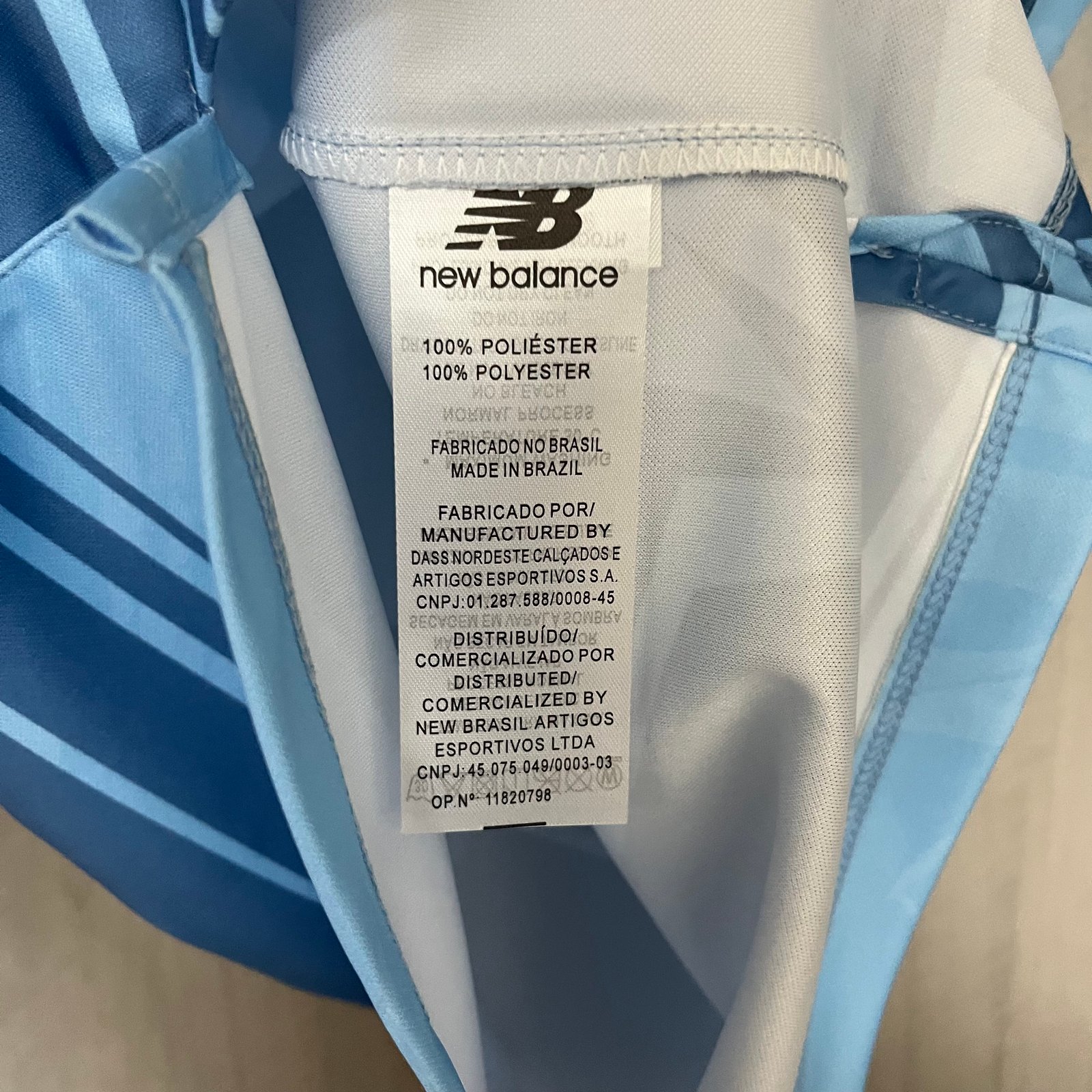2025/26 Sao Paulo Training Jersey Blue Jersey S-XXXXL - Imagem 4