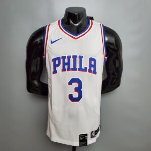 Regata NBA Detroit Pistons – Iverson #3 – Branca – Masculina